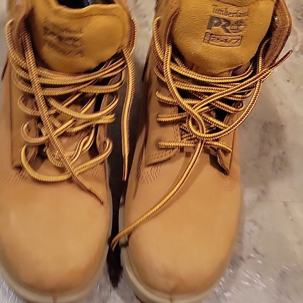 TIMBERLAND PRO LEATHER WORKBOOTS UNISEX - Picture 4 of 5